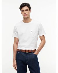 Tommy Hilfiger - Patch Pocket Jersey Crew Neck T-shirt - Lyst