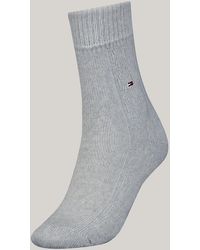 Tommy Hilfiger - 1-pack Classics Cable Knit Socks - Lyst