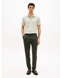 Tommy Hilfiger - Technical Twill Trousers With Wool - Lyst