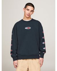 Tommy Hilfiger - Archive Retro Logo Relaxed Fit Sweatshirt - Lyst
