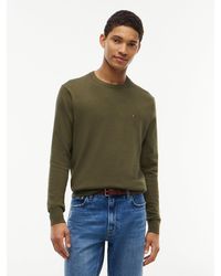 Tommy Hilfiger - Crew Neck Jumper With Cashmere - Lyst