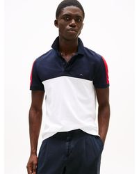 Tommy Hilfiger - Polo Coupe Standard Colour-Block - Lyst