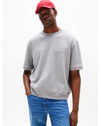 Tommy Hilfiger - Athleisure Relaxed Fit Kurzarm-Sweatshirt - Lyst