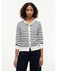 Tommy Hilfiger - Fine Knit Jersey Crew Neck Cardigan - Lyst