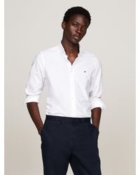 Tommy Hilfiger - Dobby Slim Fit Oxford Shirt - Lyst