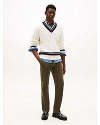 Tommy Hilfiger - Denton Straight Fit Corduroy Chino - Lyst