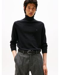 Tommy Hilfiger - Roll Neck Jumper With Cashmere - Lyst