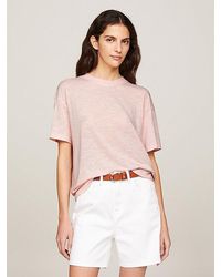Tommy Hilfiger - Relaxed Fit T-shirt Met Ronde Hals - Lyst