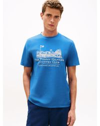 Tommy Hilfiger - Graphic Embroidery Jersey T-Shirt - Lyst