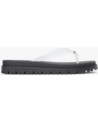Tommy Hilfiger - Jelly Cleat Wedge Flip-Flops - Lyst