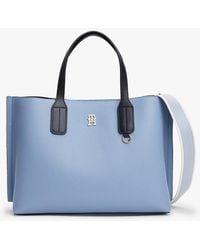 Tommy Hilfiger - Th Monogram Plaque Tote Bag - Lyst