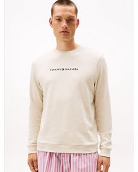 Tommy Hilfiger - Original Lounge-Sweatshirt Met Logo - Lyst