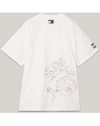 Tommy Hilfiger - T-shirt mixte Tommy x CLOT à motif dragon - Lyst