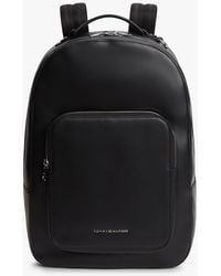 Tommy Hilfiger - Th Business Leather Dome Backpack - Lyst