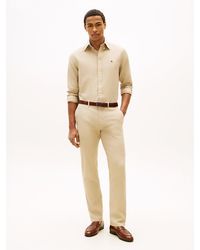 Tommy Hilfiger - Denton Honeycomb Texture Straight Leg Chinos - Lyst