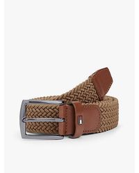 Tommy Hilfiger - Elastischer Gürtel Im Gewebtem Design - Lyst