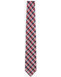 Tommy Hilfiger - Pure Silk Jacquard Check Tie - Lyst