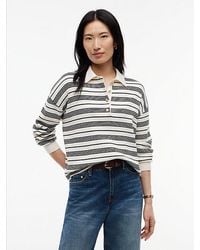 Tommy Hilfiger - Premium Knit Tone Button Polo Jumper - Lyst