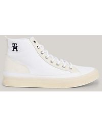 Tommy Hilfiger - High-Top Sneaker mit aufgesticktem Logo - Lyst