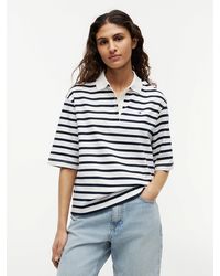 Tommy Hilfiger - Relaxed Fit Interlock Knit Polo Shirt - Lyst