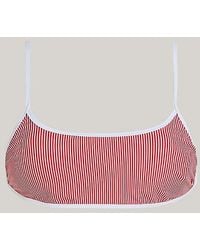 Tommy Hilfiger - Essential Bralette-bikinitop Met Print - Lyst