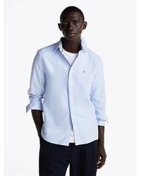 Tommy Hilfiger - Regular Fit Overhemd Met Strepen - Lyst