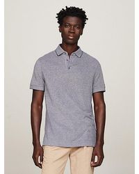 Tommy Hilfiger - Regular Fit Oxford Polo Met Textuur - Lyst
