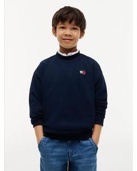 Tommy Hilfiger - Flag Logo Terry Sweatshirt - Lyst