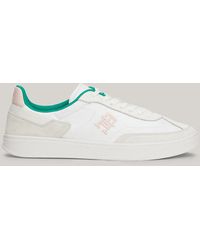 Tommy Hilfiger - Heritage Suede Court Trainers - Lyst
