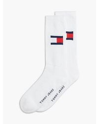 Tommy Hilfiger - Tommy Jeans 2 Pack Flag Socks - Lyst