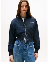 Tommy Hilfiger - Wasserabweisende Relaxed Fit Bomberjacke - Lyst