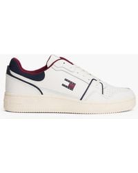 Tommy Hilfiger - Sneakers Rétro Stile Basket Con Suola Spessa - Lyst