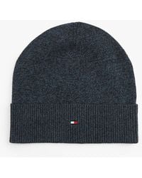 Tommy Hilfiger - Berretto Leggero Con Cashmere E Bandierina - Lyst
