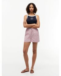 Tommy Hilfiger - Poplin Relaxed Pull-On Shorts - Lyst