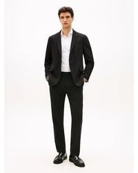 Tommy Hilfiger - Technical Twill Trousers With Wool - Lyst