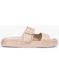 Tommy Hilfiger - Double Strap Enamel Flag Slides - Lyst