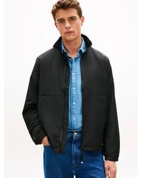 Tommy Hilfiger - Water Resistant Tonal Logo Zip-Thru Jacket - Lyst