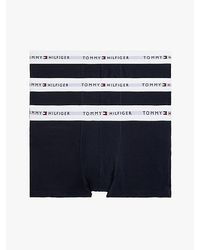 Tommy Hilfiger - Essential Set Van 3 Paar Boxershorts Met Logo - Lyst