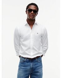 Tommy Hilfiger - Th Flex Slim Fit Dobby Shirt - Lyst