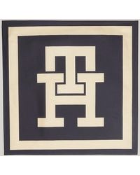 Tommy Hilfiger - Sport Th Monogram Silk Square Scarf - Lyst