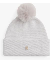 Tommy Hilfiger - Berretto Chic Con Pompon - Lyst