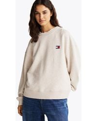 Tommy Hilfiger - Tommy Badge Boxy Sweatshirt - Lyst