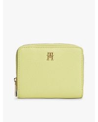Tommy Hilfiger - Hilfiger Icon Zip-Around Flap Wallet - Lyst