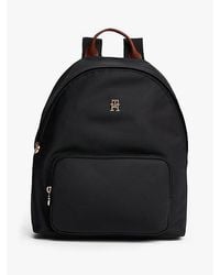 Tommy Hilfiger - Kuppelförmiger Rucksack Mit Th-Monogramm - Lyst