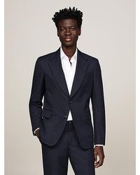Tommy Hilfiger - Single-breasted Constructed Slim Fit Blazer - Lyst