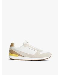 Tommy Hilfiger - Suede Lightweight Mesh Trainers - Lyst