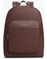 Tommy Hilfiger - Hilfiger Flag Mixed Texture Dome Backpack - Lyst