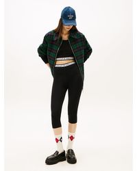 Tommy Hilfiger - Tommy Girl Extra Slim Cropped Knit Trousers - Lyst