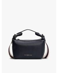 Tommy Hilfiger - Crossbody-Tasche Mit Logo Auf Gurtband-Riemen - Lyst