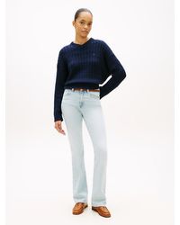 Tommy Hilfiger - Faded Mid Rise Bootcut Jeans - Lyst